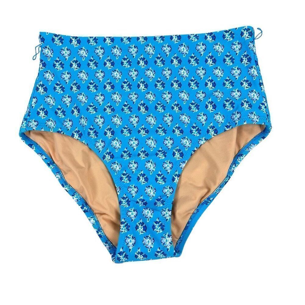 J. Crew High Rise Swim Brief Size Small Missing Belt NEW